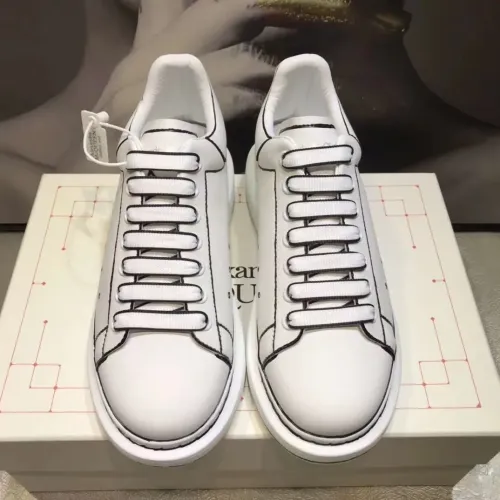 Cheap Alexander McQueen Casual Shoes For Men #1417585 Replica Wholesale [$100.00 USD] [ITEM#1417585] on Replica Alexander McQueen Casual Shoes