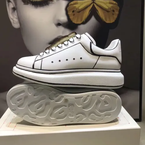 Cheap Alexander McQueen Casual Shoes For Men #1417585 Replica Wholesale [$100.00 USD] [ITEM#1417585] on Replica Alexander McQueen Casual Shoes