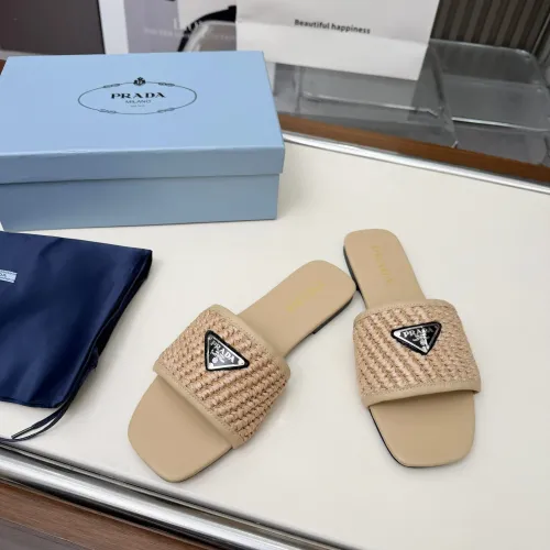 Cheap Prada Slippers For Women #1417590 Replica Wholesale [$82.00 USD] [ITEM#1417590] on Replica Prada Slippers