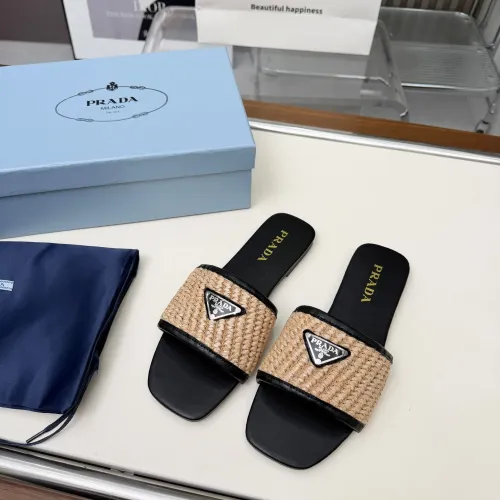 Cheap Prada Slippers For Women #1417596 Replica Wholesale [$82.00 USD] [ITEM#1417596] on Replica Prada Slippers