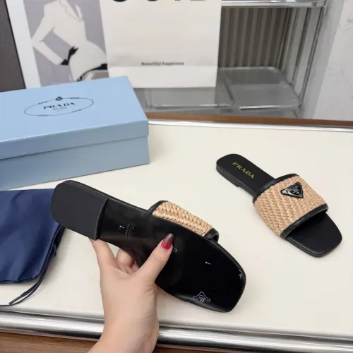 Cheap Prada Slippers For Women #1417596 Replica Wholesale [$82.00 USD] [ITEM#1417596] on Replica Prada Slippers