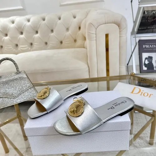 Cheap Christian Dior Slippers For Women #1417597 Replica Wholesale [$82.00 USD] [ITEM#1417597] on Replica Christian Dior Slippers