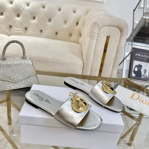 Cheap Christian Dior Slippers For Women #1417597 Replica Wholesale [$82.00 USD] [ITEM#1417597] on Replica Christian Dior Slippers
