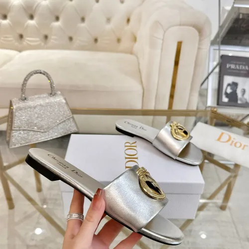 Cheap Christian Dior Slippers For Women #1417597 Replica Wholesale [$82.00 USD] [ITEM#1417597] on Replica Christian Dior Slippers