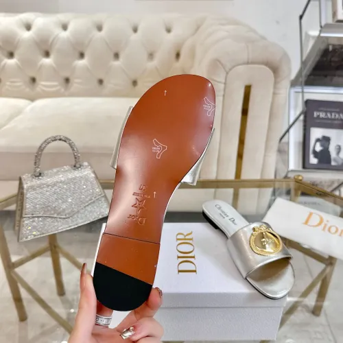 Cheap Christian Dior Slippers For Women #1417597 Replica Wholesale [$82.00 USD] [ITEM#1417597] on Replica Christian Dior Slippers
