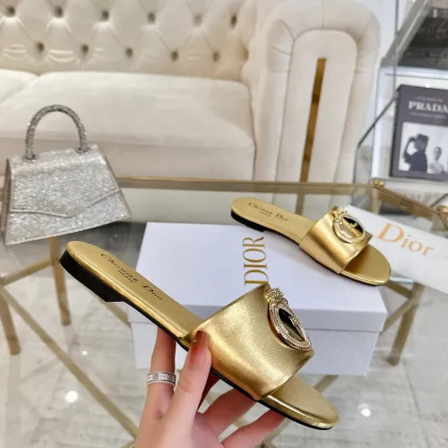 Cheap Christian Dior Slippers For Women #1417598 Replica Wholesale [$82.00 USD] [ITEM#1417598] on Replica Christian Dior Slippers