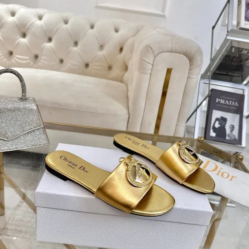 Cheap Christian Dior Slippers For Women #1417598 Replica Wholesale [$82.00 USD] [ITEM#1417598] on Replica Christian Dior Slippers
