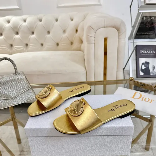 Cheap Christian Dior Slippers For Women #1417598 Replica Wholesale [$82.00 USD] [ITEM#1417598] on Replica Christian Dior Slippers