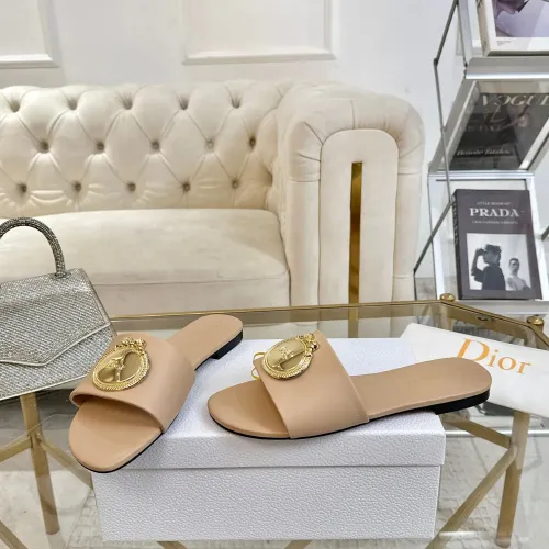 Cheap Christian Dior Slippers For Women #1417606 Replica Wholesale [$82.00 USD] [ITEM#1417606] on Replica Christian Dior Slippers