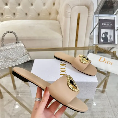 Cheap Christian Dior Slippers For Women #1417606 Replica Wholesale [$82.00 USD] [ITEM#1417606] on Replica Christian Dior Slippers