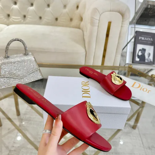 Cheap Christian Dior Slippers For Women #1417610 Replica Wholesale [$82.00 USD] [ITEM#1417610] on Replica Christian Dior Slippers