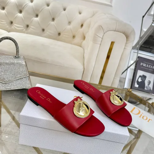 Cheap Christian Dior Slippers For Women #1417610 Replica Wholesale [$82.00 USD] [ITEM#1417610] on Replica Christian Dior Slippers