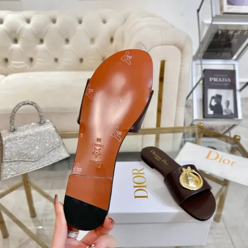 Cheap Christian Dior Slippers For Women #1417611 Replica Wholesale [$82.00 USD] [ITEM#1417611] on Replica Christian Dior Slippers