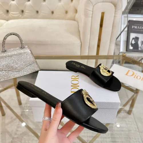 Cheap Christian Dior Slippers For Women #1417614 Replica Wholesale [$82.00 USD] [ITEM#1417614] on Replica Christian Dior Slippers