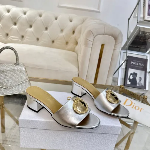 Cheap Christian Dior Slippers For Women #1417617 Replica Wholesale [$85.00 USD] [ITEM#1417617] on Replica Christian Dior Slippers