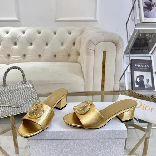 Cheap Christian Dior Slippers For Women #1417618 Replica Wholesale [$85.00 USD] [ITEM#1417618] on Replica Christian Dior Slippers