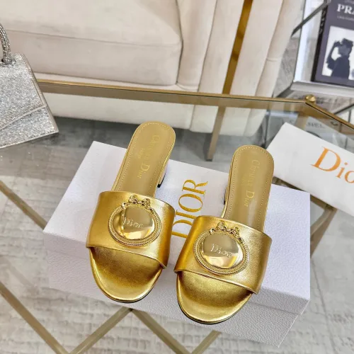 Cheap Christian Dior Slippers For Women #1417618 Replica Wholesale [$85.00 USD] [ITEM#1417618] on Replica Christian Dior Slippers