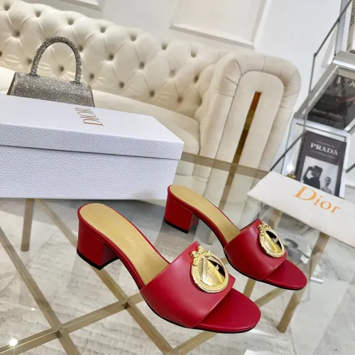 Cheap Christian Dior Slippers For Women #1417622 Replica Wholesale [$85.00 USD] [ITEM#1417622] on Replica Christian Dior Slippers