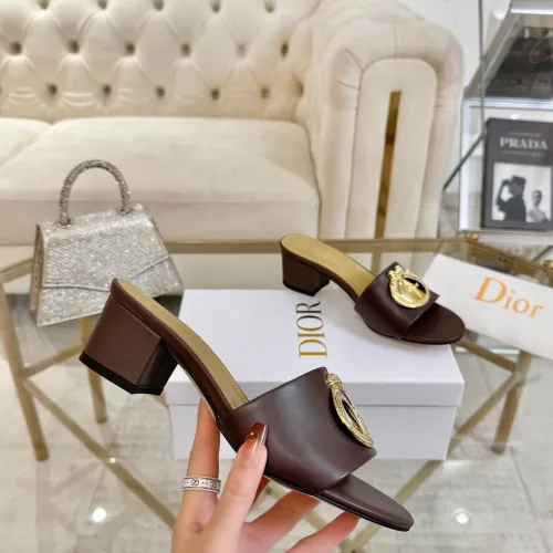 Cheap Christian Dior Slippers For Women #1417624 Replica Wholesale [$85.00 USD] [ITEM#1417624] on Replica Christian Dior Slippers