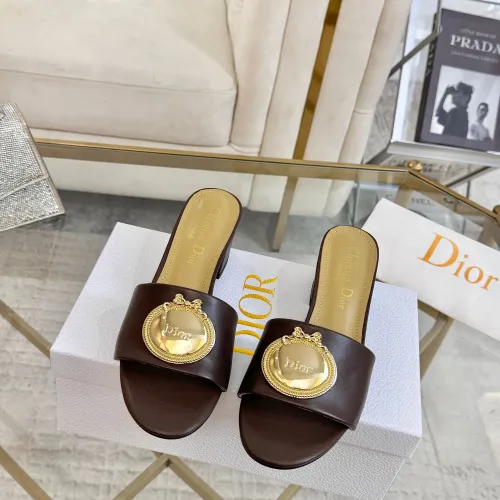 Cheap Christian Dior Slippers For Women #1417624 Replica Wholesale [$85.00 USD] [ITEM#1417624] on Replica Christian Dior Slippers