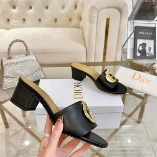 Cheap Christian Dior Slippers For Women #1417625 Replica Wholesale [$85.00 USD] [ITEM#1417625] on Replica Christian Dior Slippers