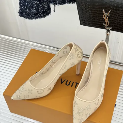 Cheap Louis Vuitton High-Heeled Shoes For Women #1417627 Replica Wholesale [$108.00 USD] [ITEM#1417627] on Replica Louis Vuitton High-Heeled Shoes