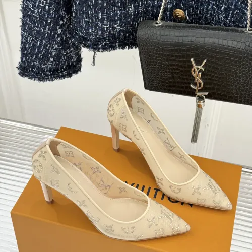 Cheap Louis Vuitton High-Heeled Shoes For Women #1417627 Replica Wholesale [$108.00 USD] [ITEM#1417627] on Replica Louis Vuitton High-Heeled Shoes