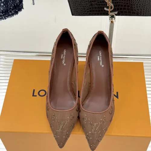 Cheap Louis Vuitton High-Heeled Shoes For Women #1417628 Replica Wholesale [$108.00 USD] [ITEM#1417628] on Replica Louis Vuitton High-Heeled Shoes
