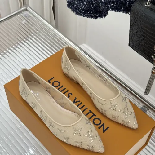 Cheap Louis Vuitton Flat Shoes For Women #1417631 Replica Wholesale [$102.00 USD] [ITEM#1417631] on Replica Louis Vuitton Flat Shoes
