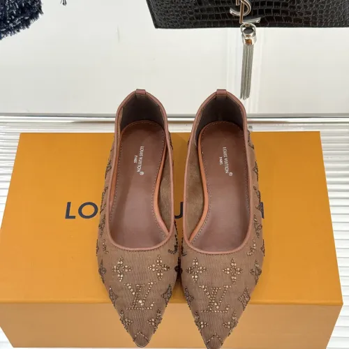 Cheap Louis Vuitton Flat Shoes For Women #1417632 Replica Wholesale [$102.00 USD] [ITEM#1417632] on Replica Louis Vuitton Flat Shoes