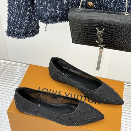Cheap Louis Vuitton Flat Shoes For Women #1417633 Replica Wholesale [$102.00 USD] [ITEM#1417633] on Replica Louis Vuitton Flat Shoes