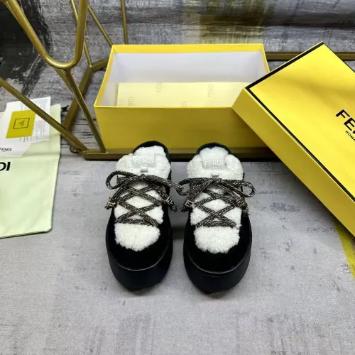 Cheap Fendi Slippers For Women #1417647 Replica Wholesale [$98.00 USD] [ITEM#1417647] on Replica Fendi Slippers