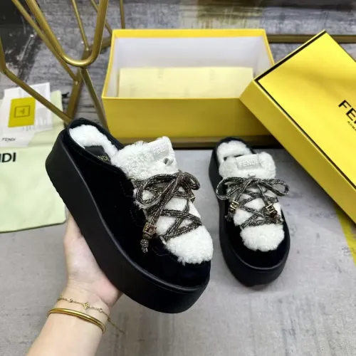 Cheap Fendi Slippers For Women #1417647 Replica Wholesale [$98.00 USD] [ITEM#1417647] on Replica Fendi Slippers