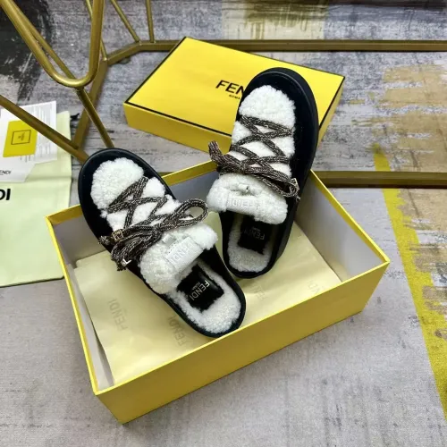 Cheap Fendi Slippers For Women #1417647 Replica Wholesale [$98.00 USD] [ITEM#1417647] on Replica Fendi Slippers