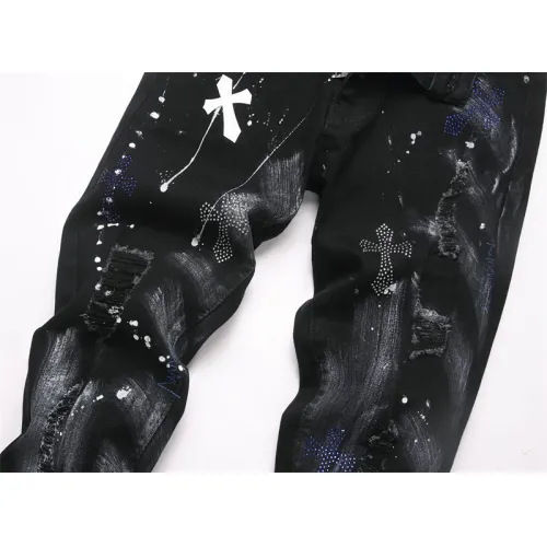 Cheap Amiri Jeans For Men #1417672 Replica Wholesale [$48.00 USD] [ITEM#1417672] on Replica Amiri Jeans