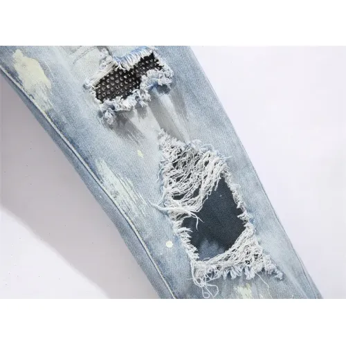 Cheap Amiri Jeans For Men #1417688 Replica Wholesale [$48.00 USD] [ITEM#1417688] on Replica Amiri Jeans