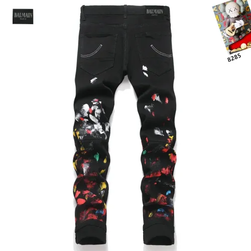 Cheap Balmain Jeans For Men #1417704 Replica Wholesale [$48.00 USD] [ITEM#1417704] on Replica Balmain Jeans