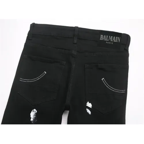 Cheap Balmain Jeans For Men #1417704 Replica Wholesale [$48.00 USD] [ITEM#1417704] on Replica Balmain Jeans