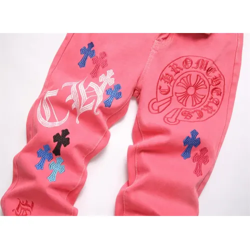 Cheap Chrome Hearts Jeans For Men #1417707 Replica Wholesale [$48.00 USD] [ITEM#1417707] on Replica Chrome Hearts Jeans