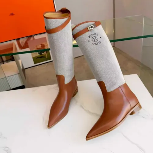 Cheap Hermes Boots For Women #1417708 Replica Wholesale [$200.00 USD] [ITEM#1417708] on Replica Hermes Boots