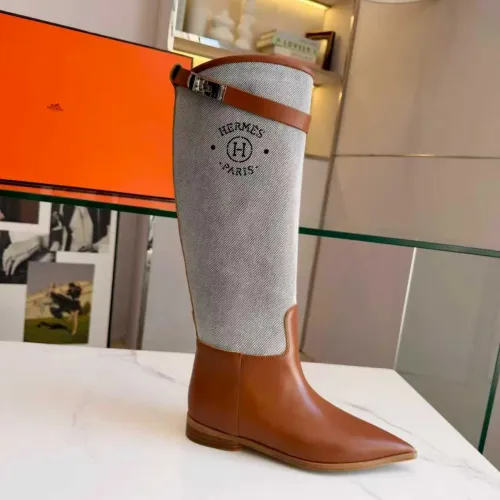 Cheap Hermes Boots For Women #1417708 Replica Wholesale [$200.00 USD] [ITEM#1417708] on Replica Hermes Boots