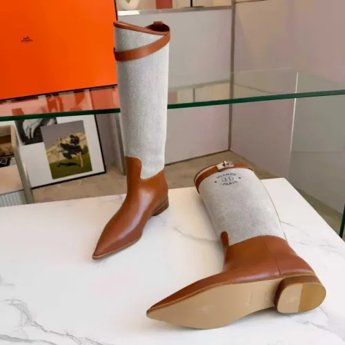 Cheap Hermes Boots For Women #1417708 Replica Wholesale [$200.00 USD] [ITEM#1417708] on Replica Hermes Boots
