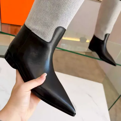Cheap Hermes Boots For Women #1417709 Replica Wholesale [$200.00 USD] [ITEM#1417709] on Replica Hermes Boots