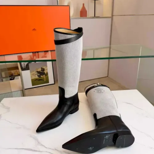 Cheap Hermes Boots For Women #1417709 Replica Wholesale [$200.00 USD] [ITEM#1417709] on Replica Hermes Boots