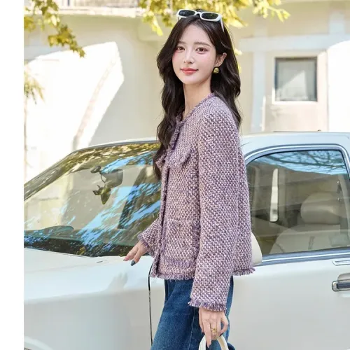 Cheap Chanel Coats Long Sleeved For Women #1417732 Replica Wholesale [$82.00 USD] [ITEM#1417732] on Replica Chanel Coats