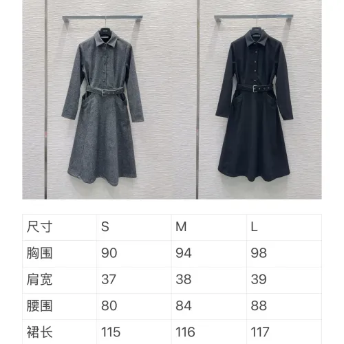 Cheap Christian Dior Dresses Long Sleeved For Women #1417733 Replica Wholesale [$108.00 USD] [ITEM#1417733] on Replica Christian Dior Dresses