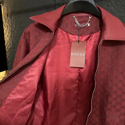 Cheap Gucci Jackets Long Sleeved For Women #1417736 Replica Wholesale [$112.00 USD] [ITEM#1417736] on Replica Gucci Jackets