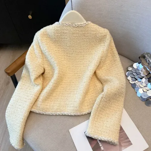 Cheap Chanel Coats Long Sleeved For Women #1417737 Replica Wholesale [$82.00 USD] [ITEM#1417737] on Replica Chanel Coats