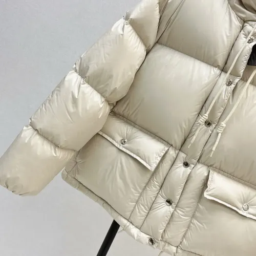 Cheap Prada Down Feather Coat Long Sleeved For Women #1417740 Replica Wholesale [$118.00 USD] [ITEM#1417740] on Replica Prada Down Feather Coat