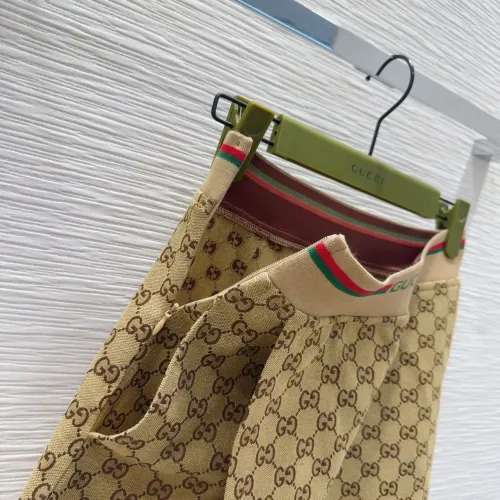 Cheap Gucci Tracksuits Short Sleeved For Women #1417741 Replica Wholesale [$98.00 USD] [ITEM#1417741] on Replica Gucci Tracksuits